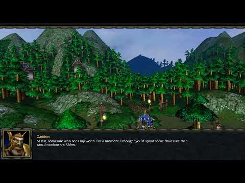 Warcraft III - Walkthrough #8 - Garithos Human Campaign - The Marshal and the Prophet #8