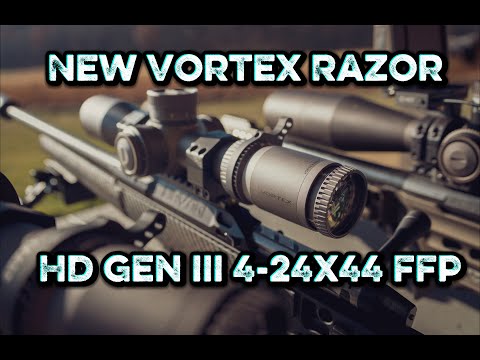 NEW Vortex Razor HD GEN III 4-24x44 FFP