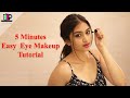 5 Minutes Easy Eye Makeup Tutorial Chinnas Time Tamil