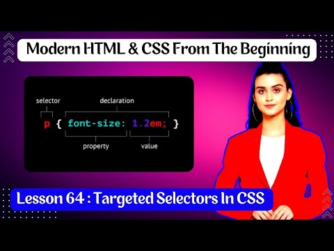 Lesson 64.Targeted Selectors।#html, #CSS, #Basic_CSS ,#Freelancing_Help_Zone
