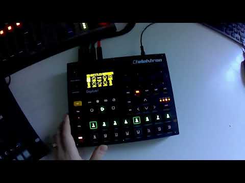 Polyrhythmic deep house stuff with Digitakt and MS-2000R