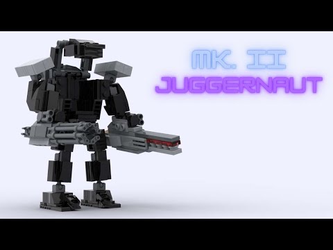 How to make Mech Juggernaut Mk. II out of LEGO | LEGOsaur