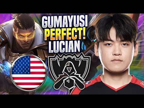 GUMAYUSI PERFECT GAME WITH LUCIAN! - T1 Gumayusi Plays Lucian ADC vs Draven! | Bootcamp 2022