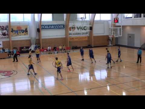 EYBL U17, KK HITO/Jõhvi U18 - BS Jurmala, I veerand, 16.01.2015, Jõhvi