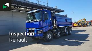 Renault C 480 C 8X4 16m3 Meiller tipper Full Steel suspension Big-Axle E dump truck | Image 4 - Autoline
