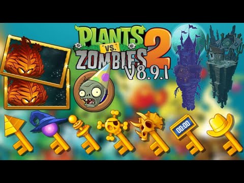 [Out Dated] New Update Plants Vs Zombies 2 v8.9.1 |New Plants - Inferno, Solar Sage (New World Keys)