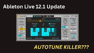 Ableton Live 12.1 Update New Features including Pitch Correction!
