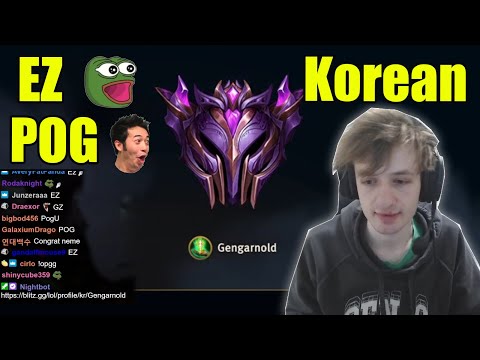 Nemesis uses Sylas to carry the team to achieve high Korean master player ratings | Nemesis stream