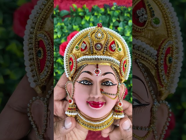 Lakshmi, Kamakshi Devi Decorative Face for Vrat Puja video