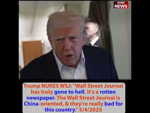 Trump: 'I'm Setting the Deal -- It's Up to Me, Not Them'; Blasts WSJ as 'China-Oriented'; Defends Waltz Move to UN