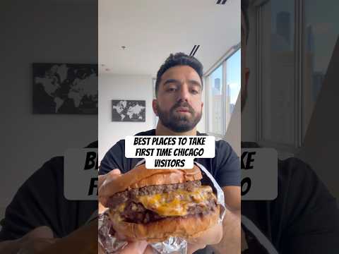 The 5 best food spots to take someone visiting Chicago for the first time🌃 #chicago #food #chifood