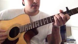 Zedd Matthew Koma &quot;Spectrum&quot; acoustic cover tutorial