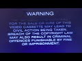 Opening To What Lies Beneath 2000 VHS