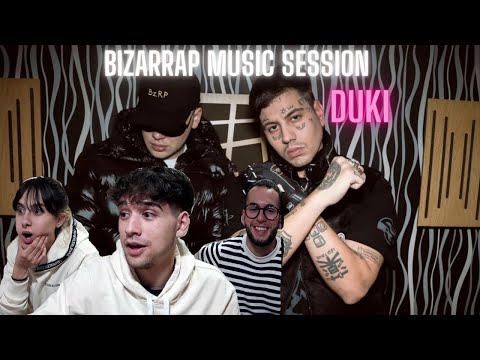 ESPAÑOLES REACCIONAN A DUKI || BZRP Music Sessions #50 - Reacción Duki