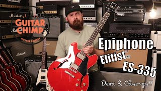 Video thumbnail for Review & Demo | '04 Epiphone Elitist ES 335 Dot ‘63 Reissue by Guitar Chimp