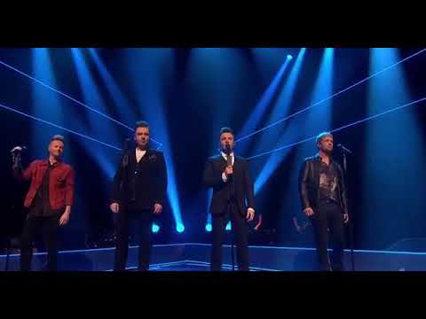 17th video. All about Westlife. First TV performance. Live. Hello my love. Graham Norton Show
