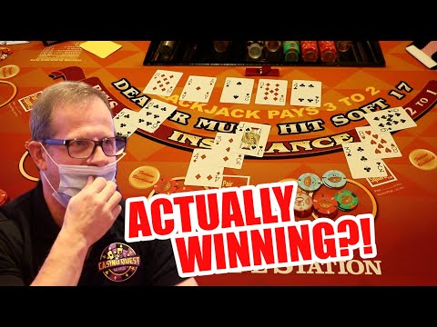 REAL CASINO BLACKJACK - GREAT RUN AT SANTA FE STATION!! - YouTube