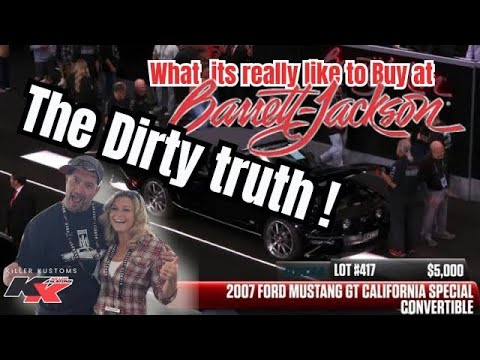 The DIRTY TRUTH About Buying Cars at Barrett Jackson – We Bought WHAT Without Looking?!