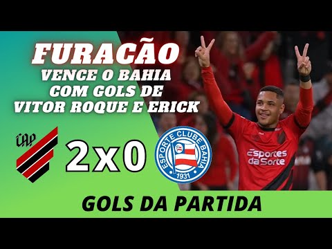 ATHLETICO-PR 2 x 0 BAHIA ⚽ GOLS RÁDIO TRANSAMÉRICA CURITIBA - EDGAR ARAÚJO ⚽ BRASILEIRÃO 2023