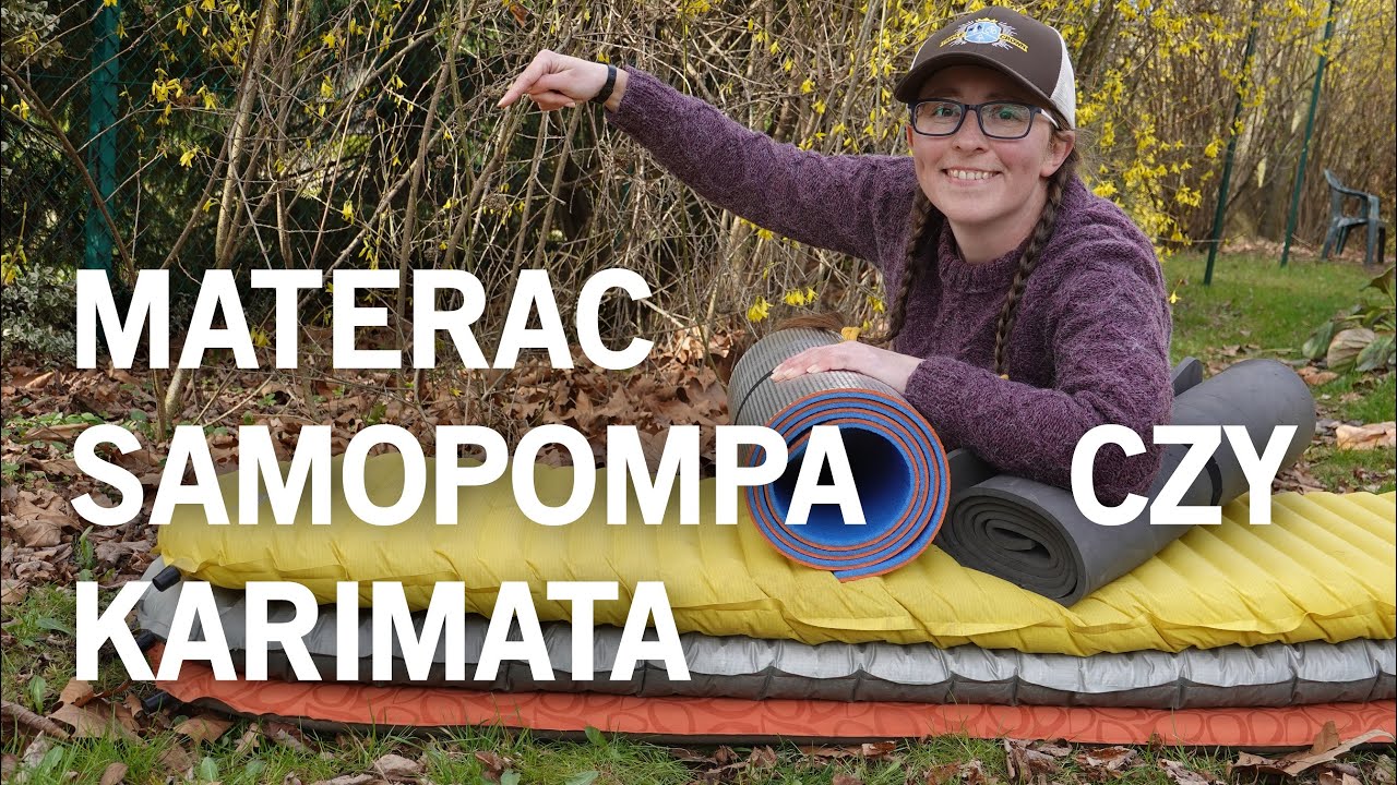 Mata na wędrówkę: materac dmuchany, mata samopompująca czy karimata Która na szlak długodystansowy