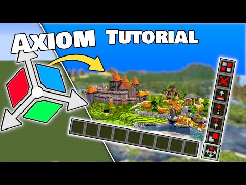 The BEST Minecraft Mod for Building: Axiom Basics Tutorial