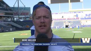 Blue Bombers' Mike Miller's story