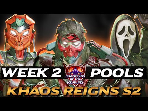 Champions of the Realms S2: Week 2 POOLS - Mortal Kombat 1