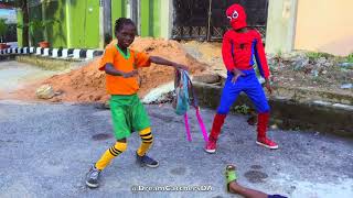 Download lagu SpiderMan Rema Dance by The Happy African Kids... mp3