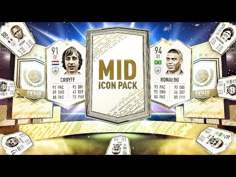 20 x GUARANTEED MID ICON PACKS!! FIFA 20 Ultimate Team