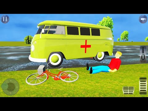Ambulance Doctor-Driver Simulator 2023 - City Rescue Van - Android Gameplay