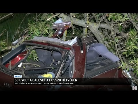 Sok volt a baleset a hosszú hétvégén