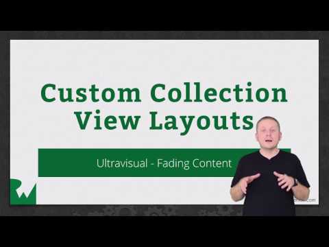 Fading Content - Custom Collection View Layouts - raywenderlich.com