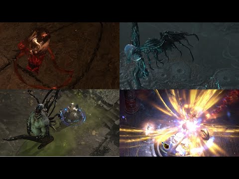 PoE 3.17 Bosses first impressions: Searing Exarch, Eater of Worlds, Infinite hunger, Black Star