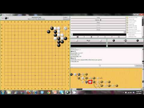 Starstorm3 [AGA 5dan/KGS 4dan] - KGS Go Lecture (Baduk/WeiQi) on "The 3-3 Invasion" (#2)
