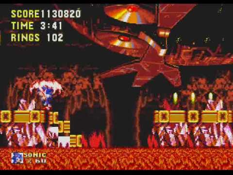 Sonic 3 - No Hit Run - Lava Reef Zone Act 2