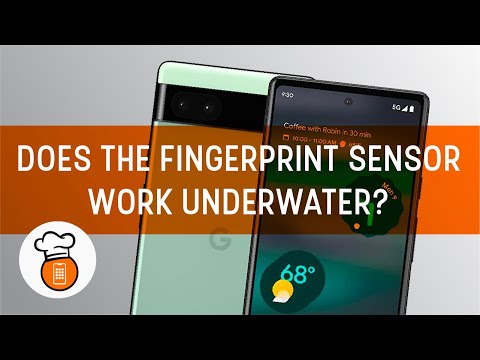 Google Pixel 6a Waterproof and Fingerprint Test