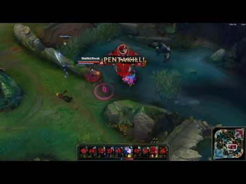 League of Legends 7.1 - Katarina Pentakill ft. Dark Renewal