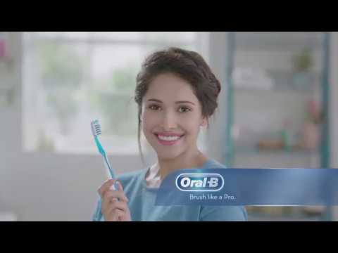 Oral-B 123 Clean Fresh Toothbrush - 40 Medium video
