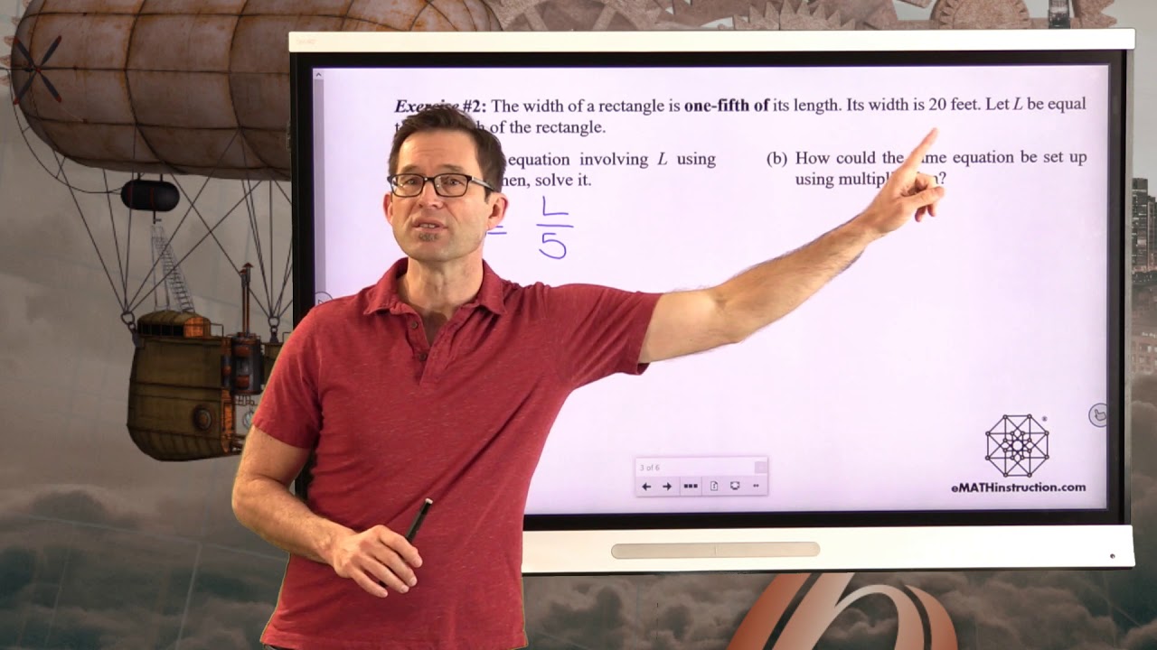 N-Gen Math 6.Unit 6.Lesson 5.Translating into Math Equations