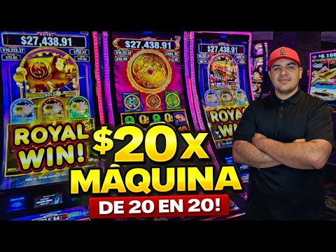 Jugue de $20 en $20 por Máquina en el Casino… y pasó esto 😳💰