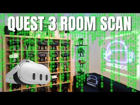Scan your entire house for mixed reality with the Quest 3!