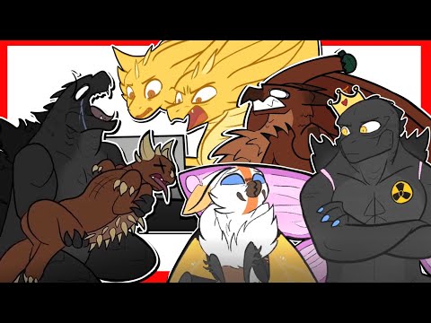 Godzilla The MEME of the Monsters [Godzilla Animation]