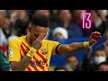 Pierre-Emerick Aubameyang - All 13 goals for FC Barcelona (2021/22) with commentary