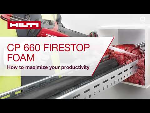 HILTI CP 660 FLEXIBLE FIRESTOP FOAM- HOW TO USE, TIPS & TRICKS & More