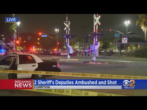 2 LA Sheriff's Deputies, 31 and 24 Years Old, Ambushed And Shot In Compton