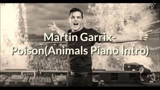 Martin Garrix - Poison [Animals Piano Intro] ➕❌