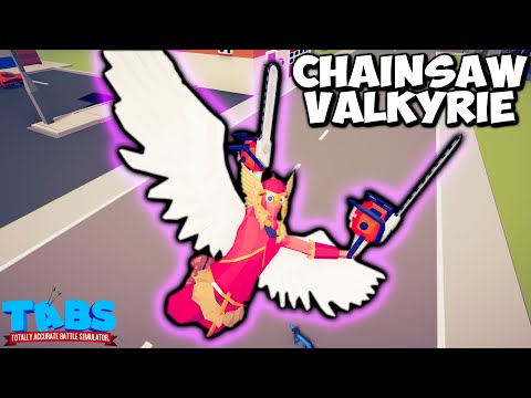 🪚Chainsaw Valkyrie vs Every Faction 1v1 - Totally Accurate Battle Simulator TABS