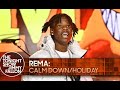 Watch Rema's Performance on the Jimmy Fallon’s Tonight Show