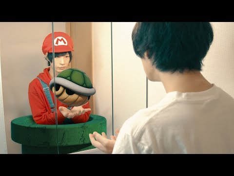 WTF!? My mirror reflection is MARIO?! | MARIO In Real Life | RATE Video