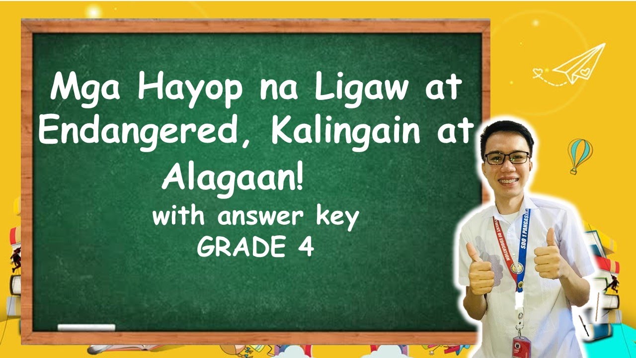 Putar video ESP Week 3 Quarter 4: Mga Hayop na Ligaw at Endangered, Kalingain at Alagaan | with answer key sekarang ESP Week 3 Quarter 4: Mga Hayop na Ligaw at Endangered, Kalingain at Alagaan | with answer key
